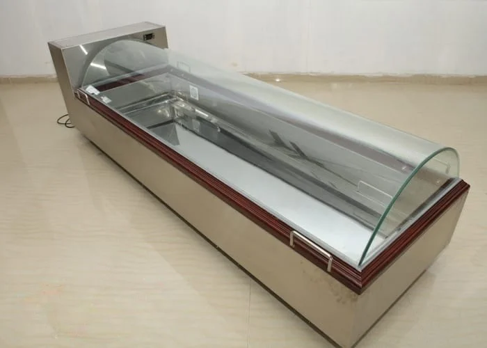 Dead body freezer box transport vehicle